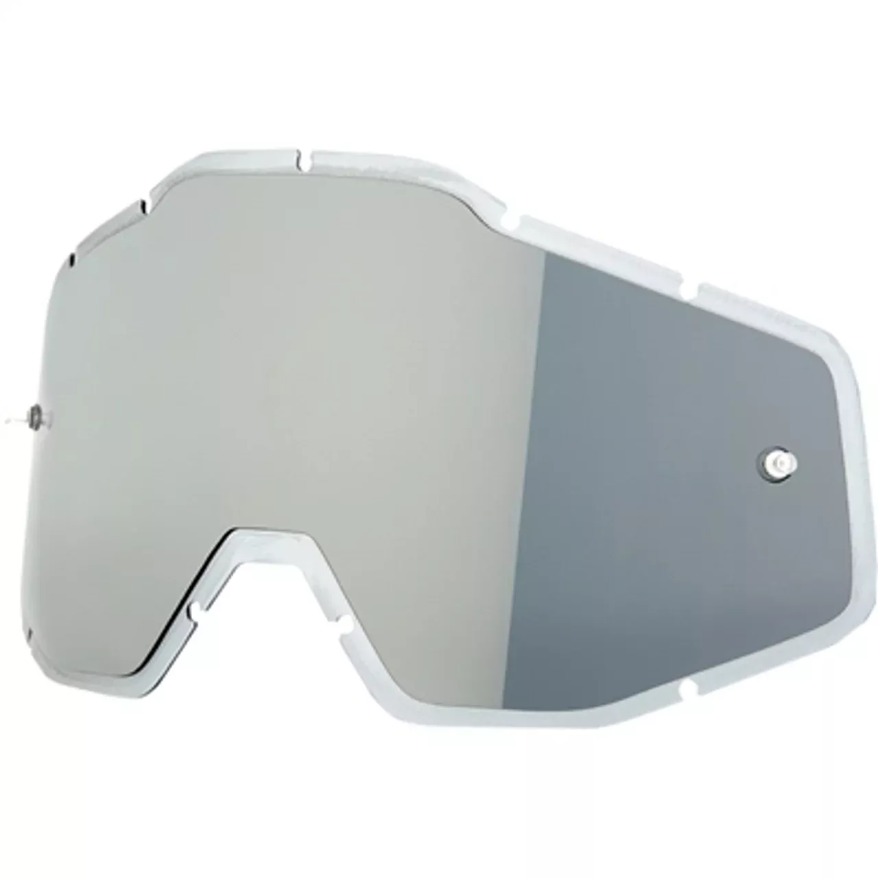 100% Injected Replacement Lens Silver Flash Mirror/Clear Anti-Fog RC1/AC1/ST1