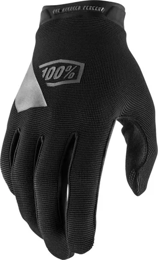 100% Ridecamp Full Finger Gloves Black