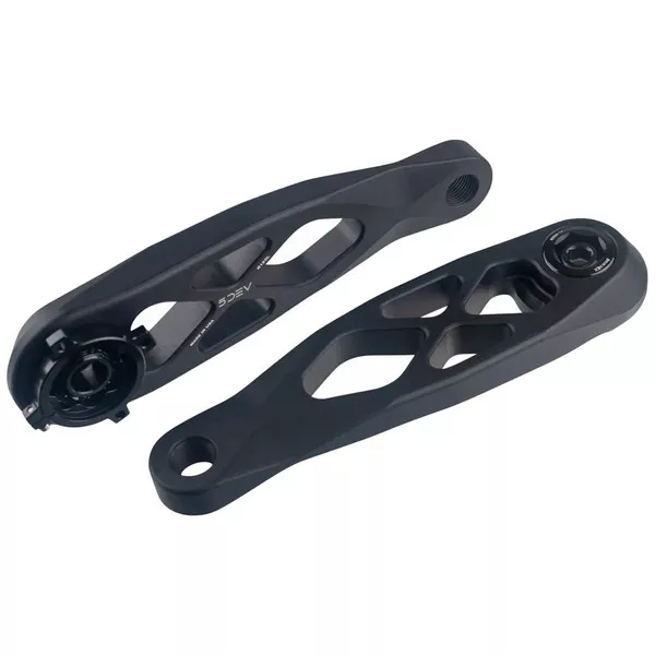 5Dev R-Spec Trail/Enduro Cranks, 165mm, No Spindle, Black