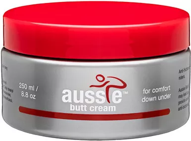 Aussie Butt Cream Chamois Cream 250mL Tub