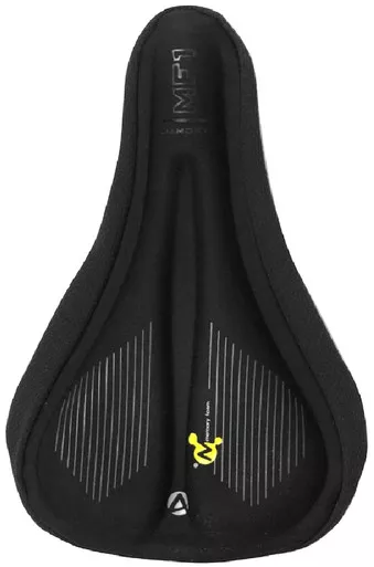 Azur Road Comfort Memory Foam Saddle Cover Black