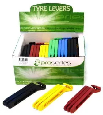Bikehand Tyre levers, nylon, set of 3pcs