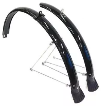 Bpw MUDGUARD - Mudguard, set, fit 700C, W: 55mm, stay length: 380mm