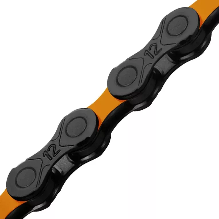 Cadena Kmc dlc 12v 126L Negro / Naranja