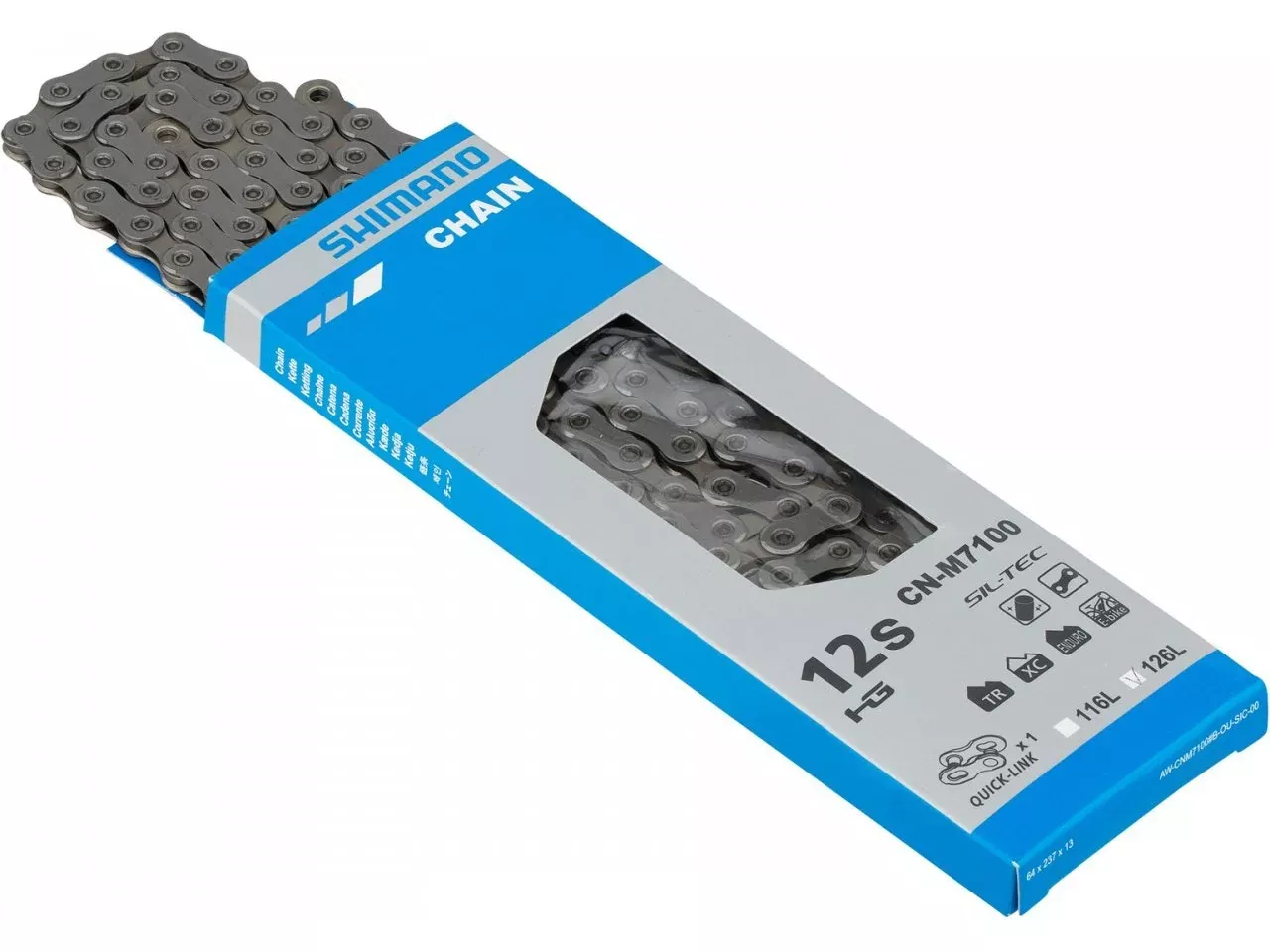 Cadena Para Bicicleta 12 Pasos Shimano SLX CN- M7100