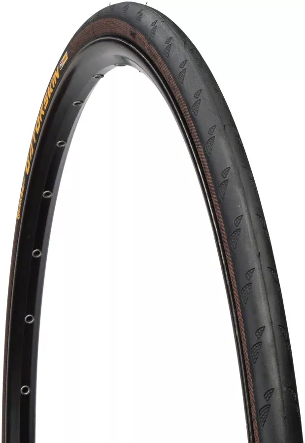 Continental Gatorskin Tire - 26 x 1-1/8, Clincher, Wire, Black, PolyX Breaker