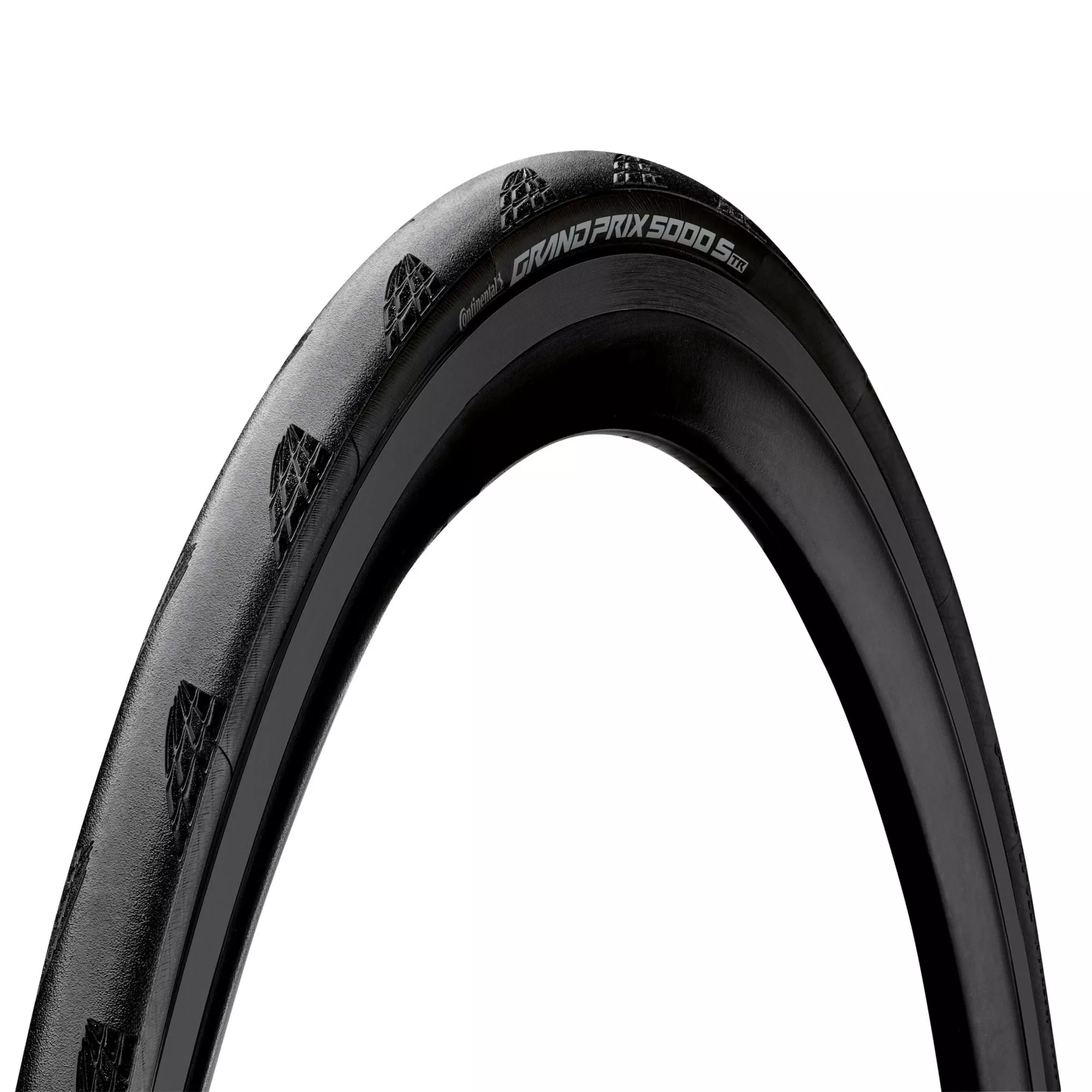 Continental Grand Prix 5000S Tubeless Ready Road Tyre - Foldable Black Chili Compound