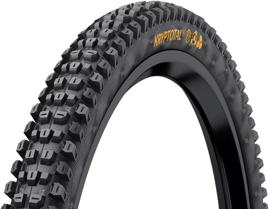 Continental Kryptotal Front Tire - Tubeless, Folding, Black, E25