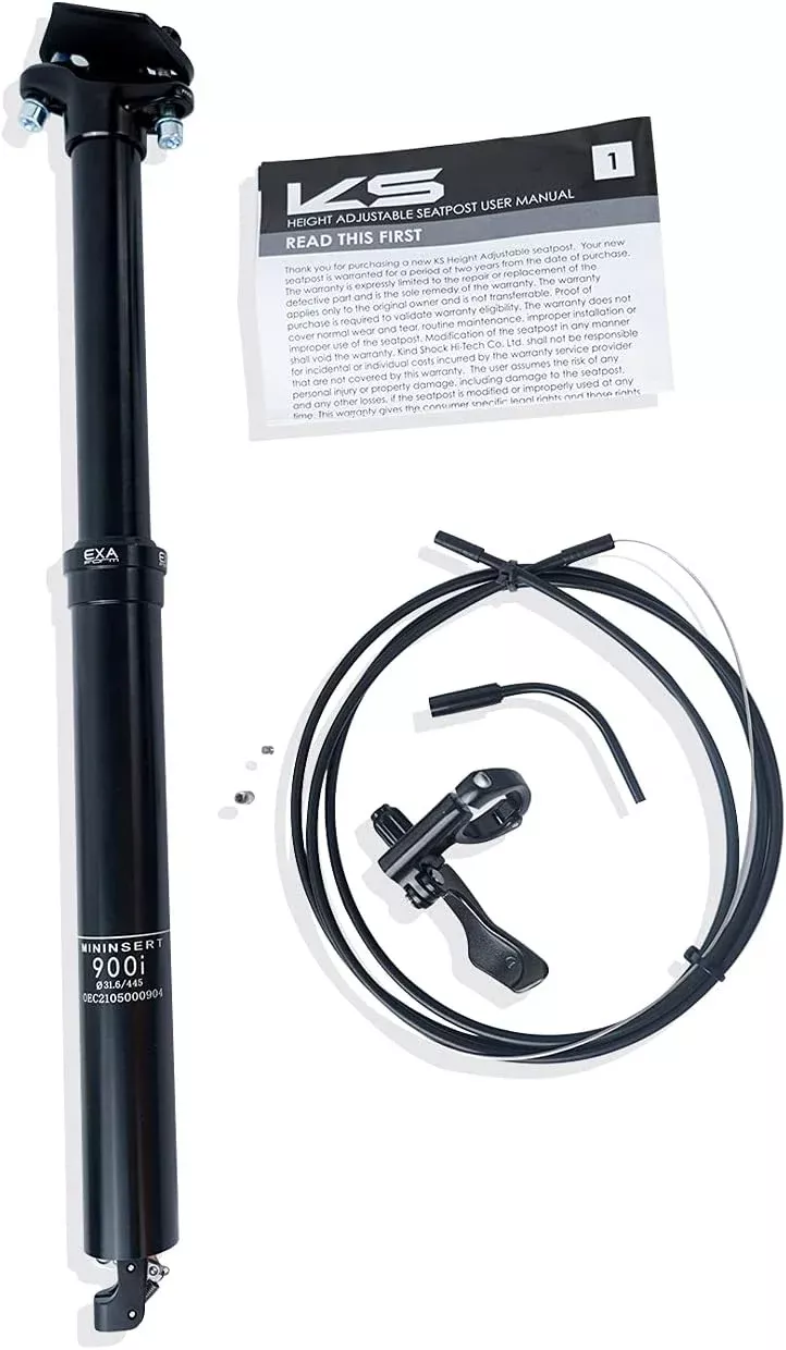 Dropper con maneta cableado interno KS 900i 31.6