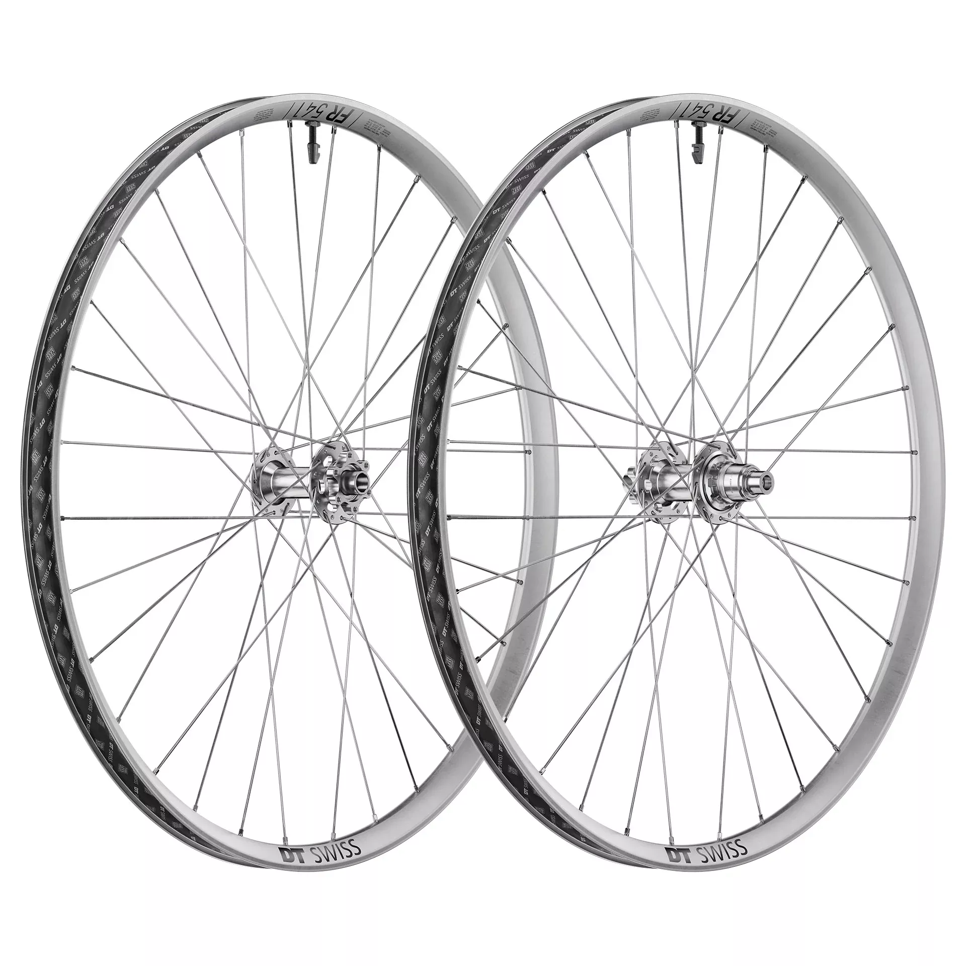 DT Swiss FR 1500 Classic Silver DEG DF LTD 29" Wheelset