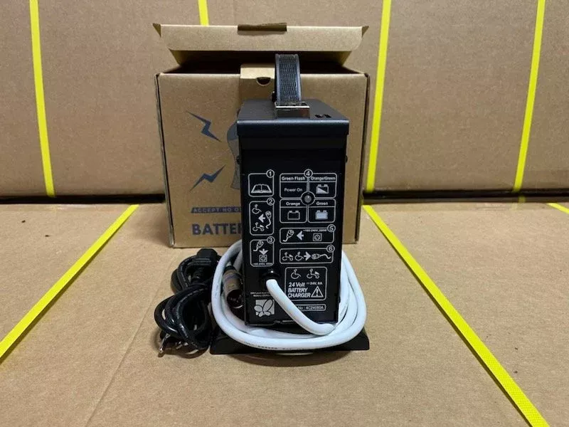 EV Rider 8 AMP SLA BATTERY CHARGER for Electric Scooters, HW-93127129