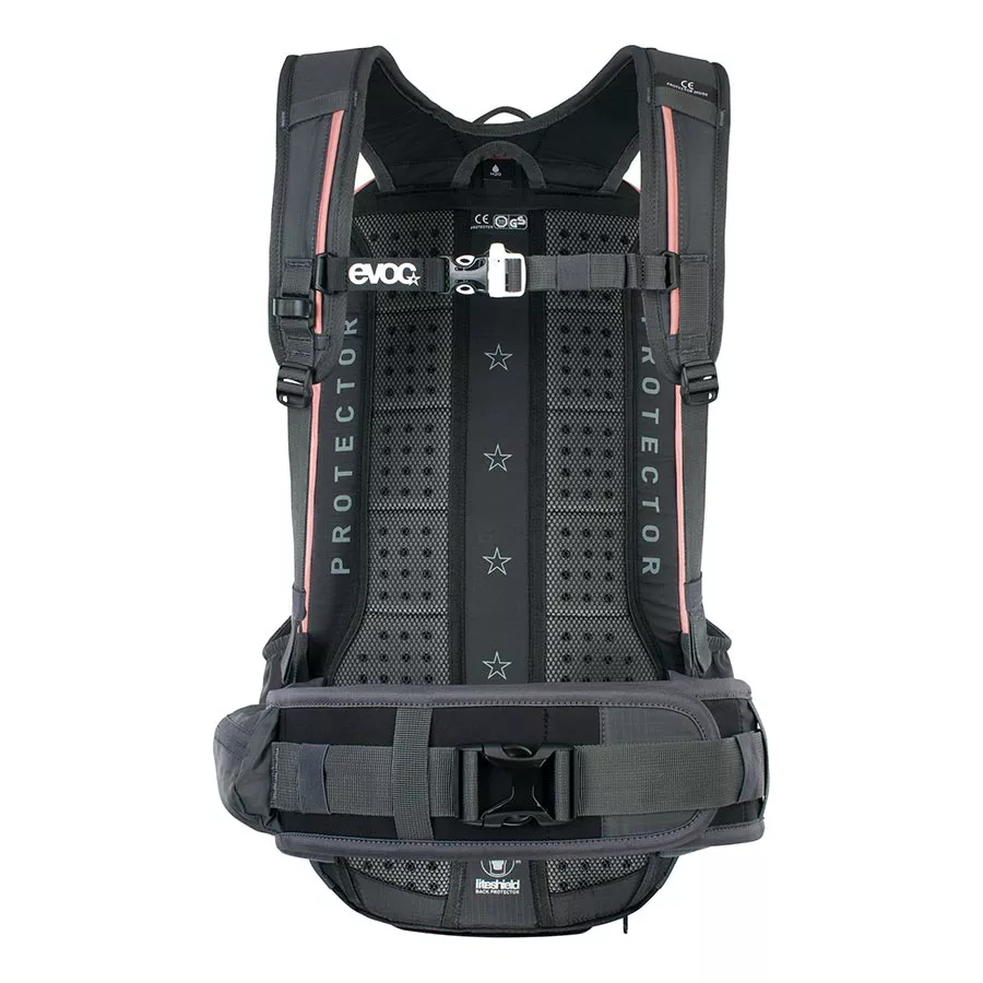 EVOC FR Enduro Protector backpack 16L Dusty Pink/Carbon Grey S