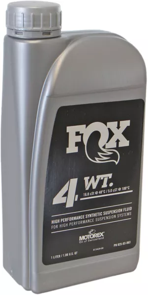 Fox Factory Float X2 Fluid 4wt 1 liter