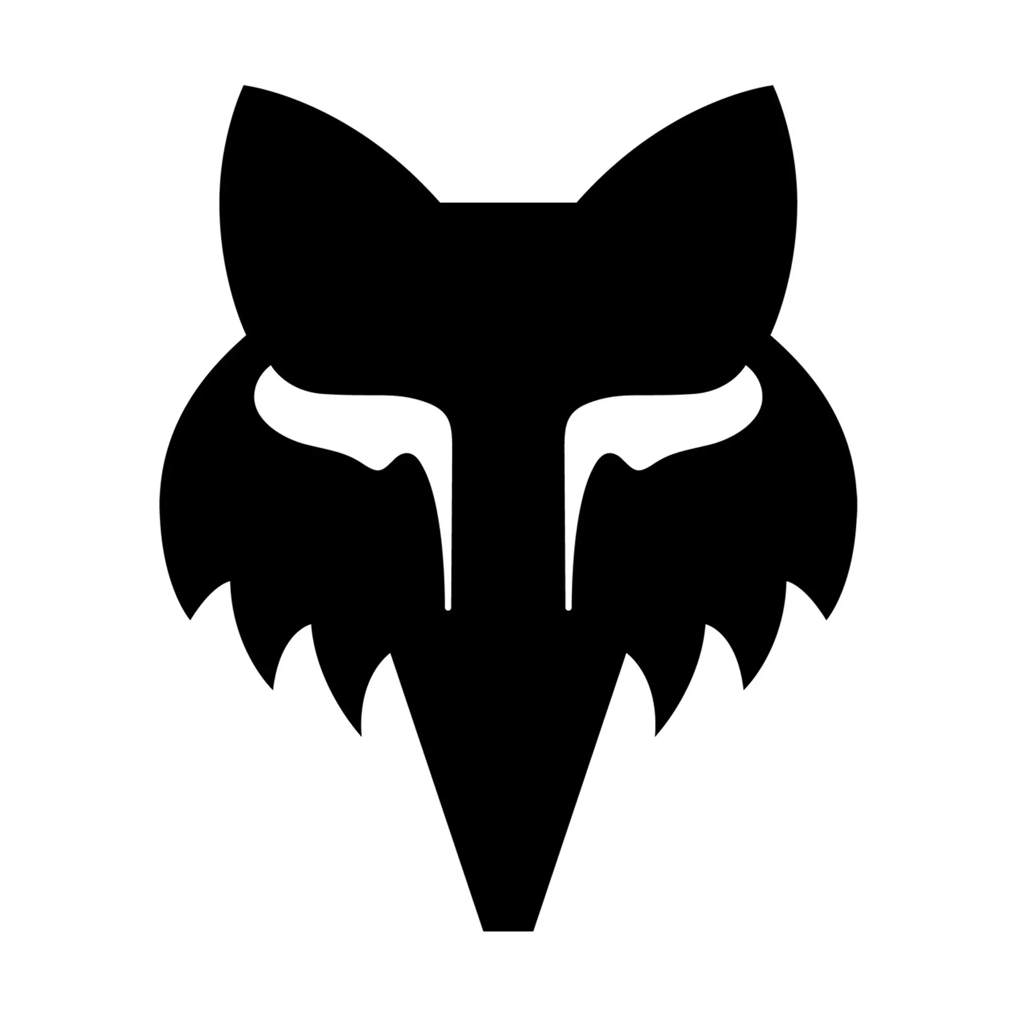 Fox Head 7" Die Cut Sticker