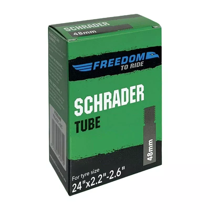 Freedom 24 x 2.20-2.60 48mm Schrader Valve Tube