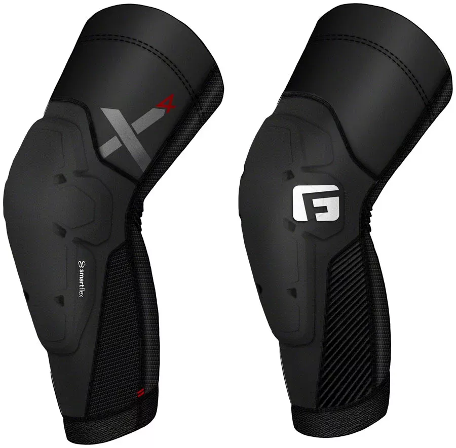 G-Form Youth Pro-X4 Knee Guards - BlackLarge/XLarge