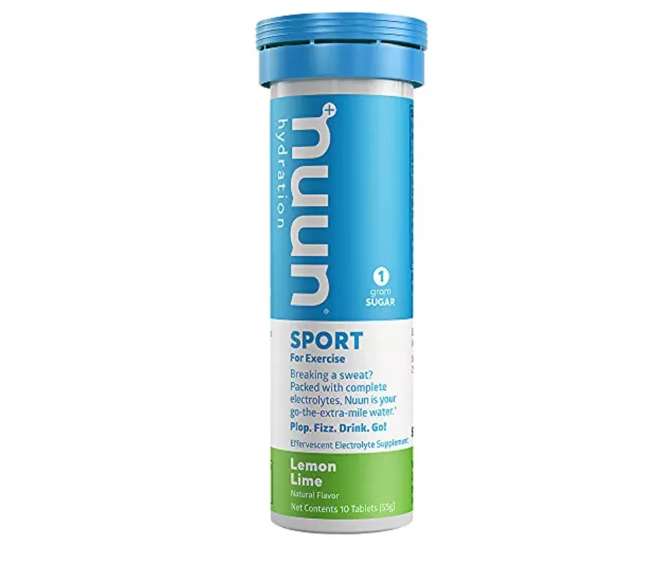 Hydratante Nuun Sport Lemon Lime 10 Tabletas