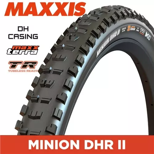 MAXXIS Minion DHR II - 29X2.5 - New MaxxTerra DH Downhill 60X2 - TR Fold