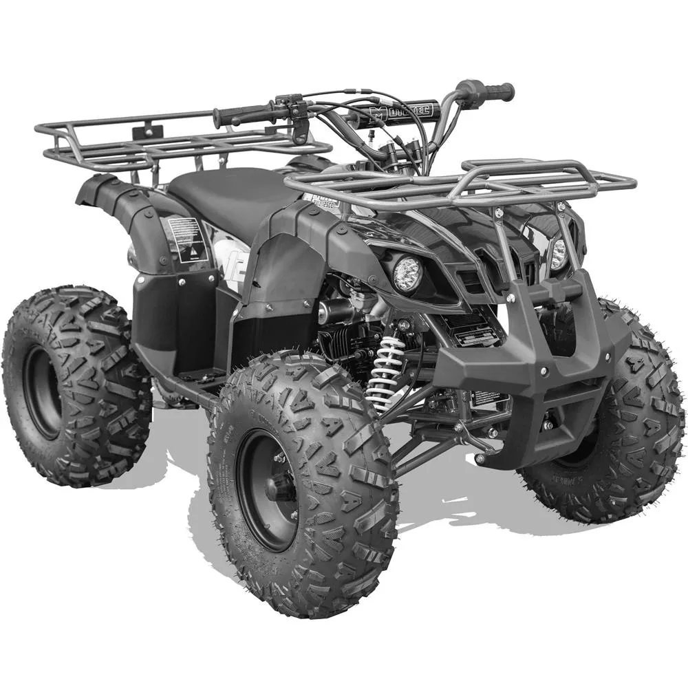 MotoTec Bull 125cc 4-Stroke Kids Gas 4 Wheeler All-Terrain Vehicle ATV