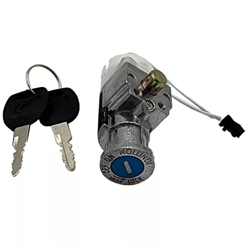 MotoTec Replacement BATTERY KEY ASSEMBLY V2 for 700W 48V Folding Electric Trike