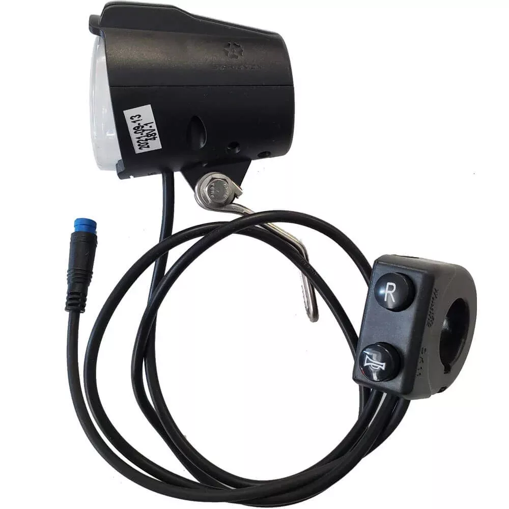 MotoTec Replacement HEADLIGHT/HORN V2 for 700W 48V Folding Electric Trike
