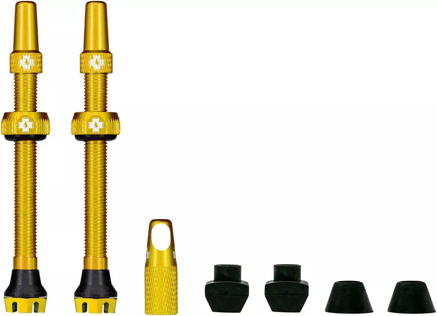 Muc-Off V2 Tubeless Valve Kit - Gold