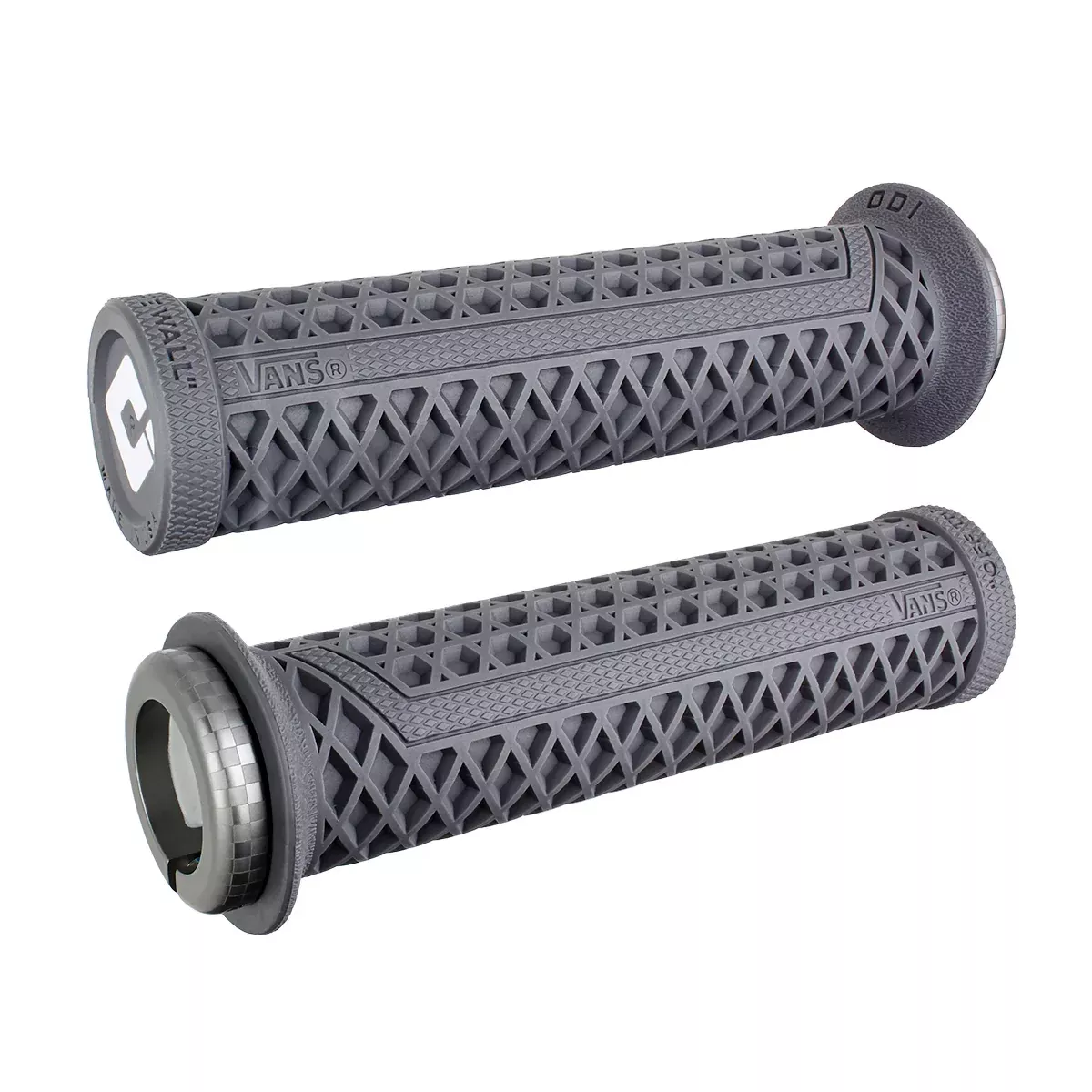 Puños ODI Lock On v2.1 Vans Graphite/Grey