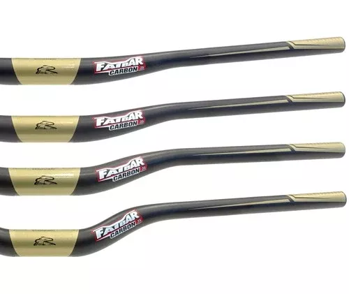Renthal Handlebar MTB Fatbar 35mm x 760mm x 10mm Rise Carbon Black