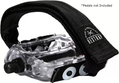 Restrap Diagonal Pedal Straps Black