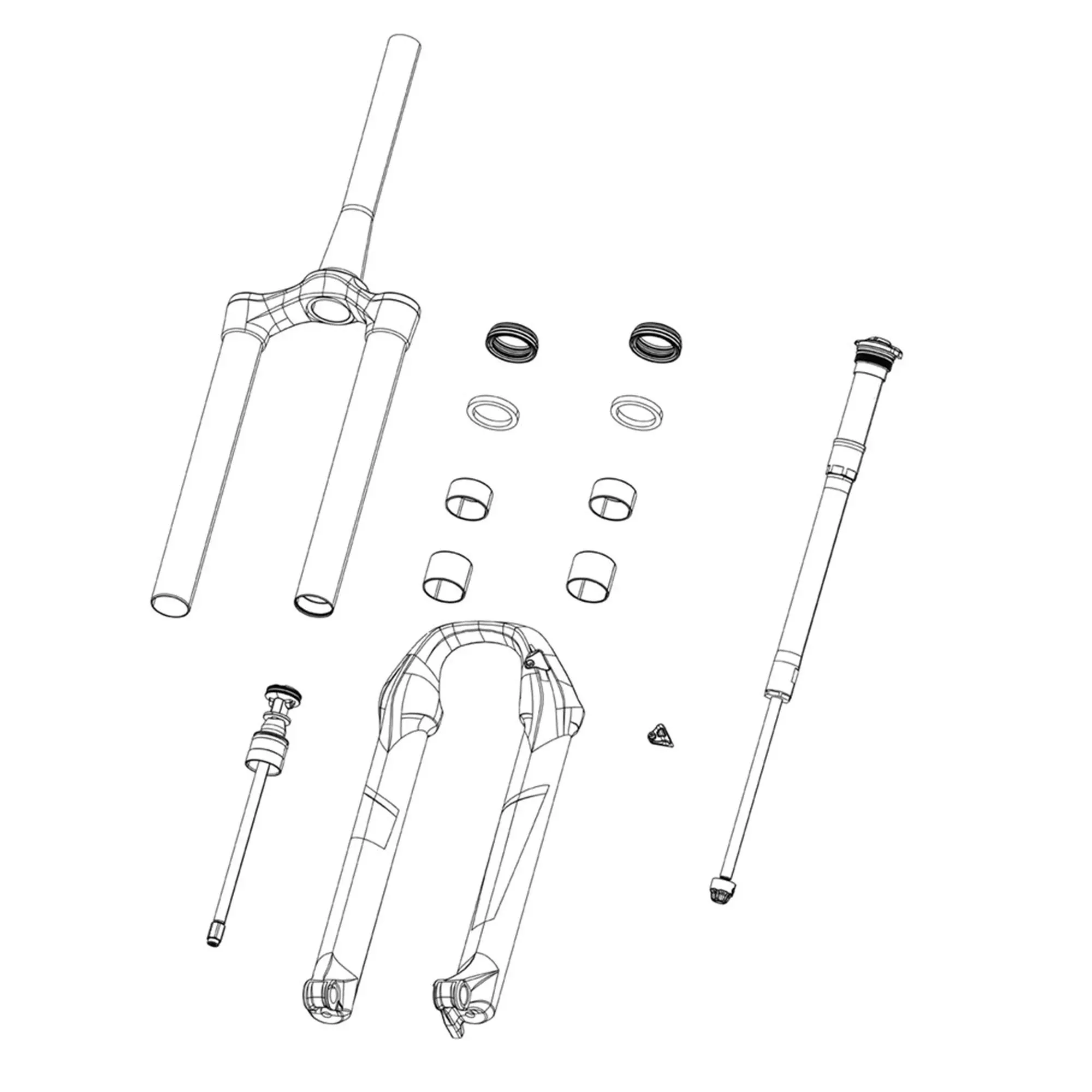 RockShox Boxxer D1 Linear XL Lower Leg