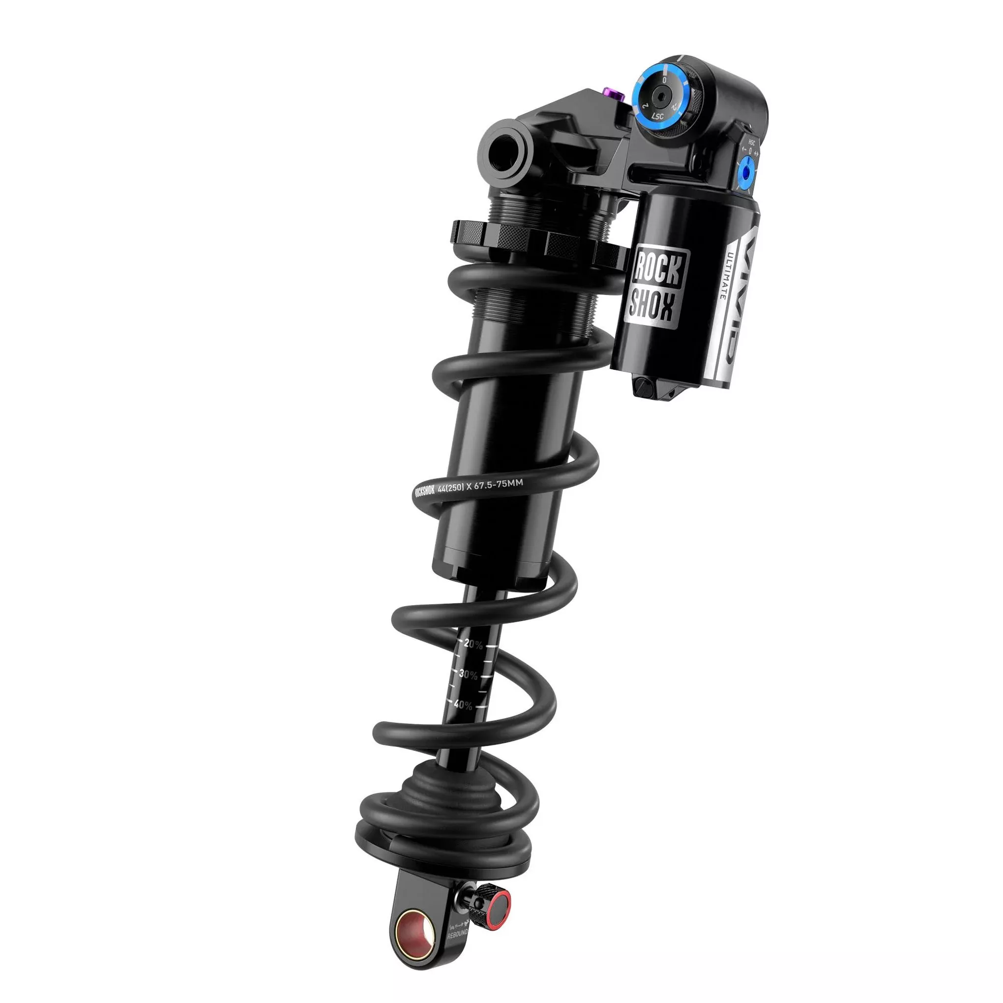 RockShox Vivid Coil Ultimate DH RC2 D1 Trunnion Shock