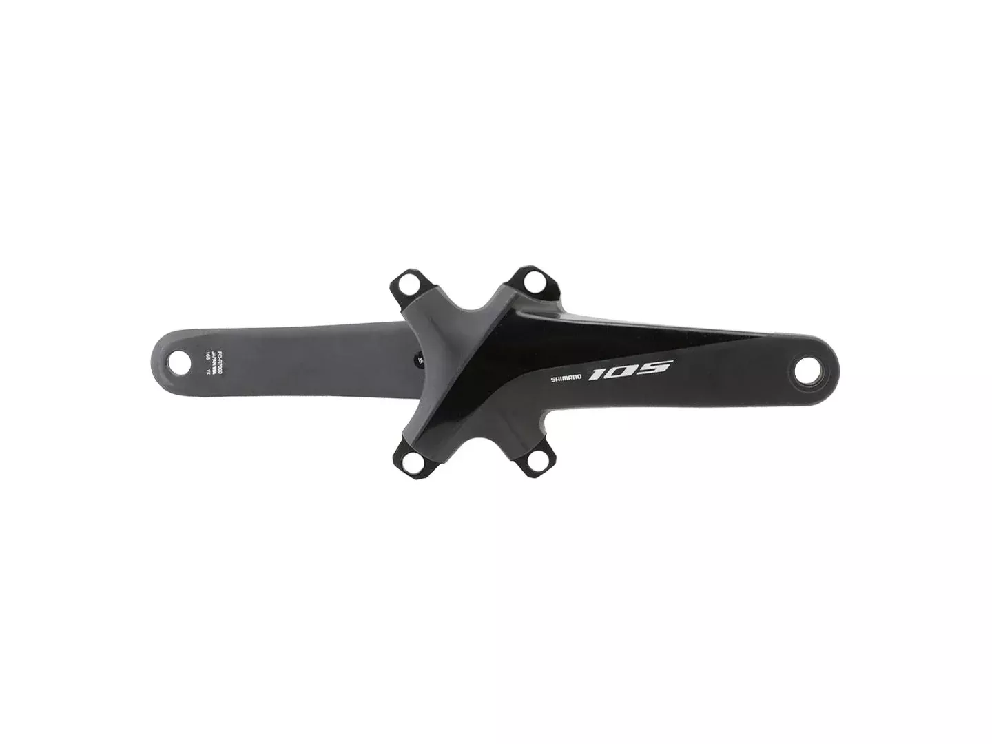 Shimano 105 FC-R7000 Crankset - 11-Speed W/O Rings 110 BCD Hollowtech Crank Arms Hollowtech II Spindle Interface