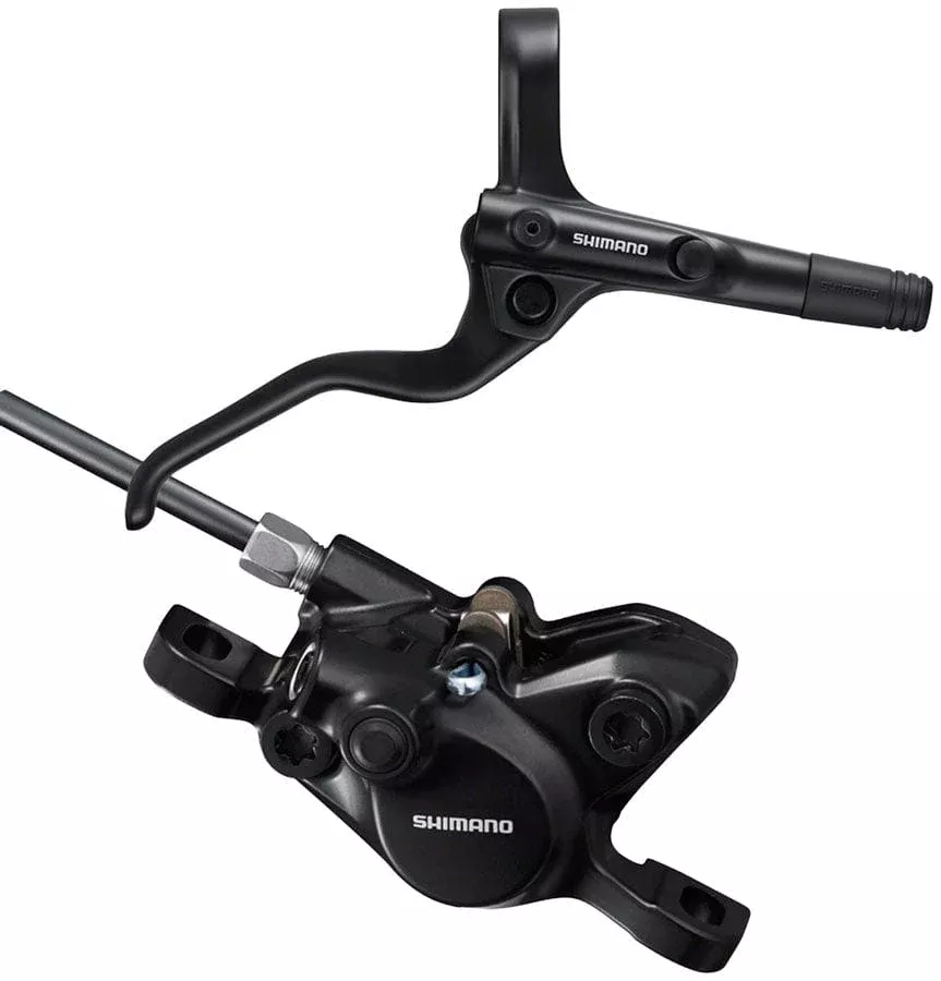 Shimano BR-MT200 Disc Brake BL-MT201 Lever - Hydraulic 2-Piston Post Mount Black
