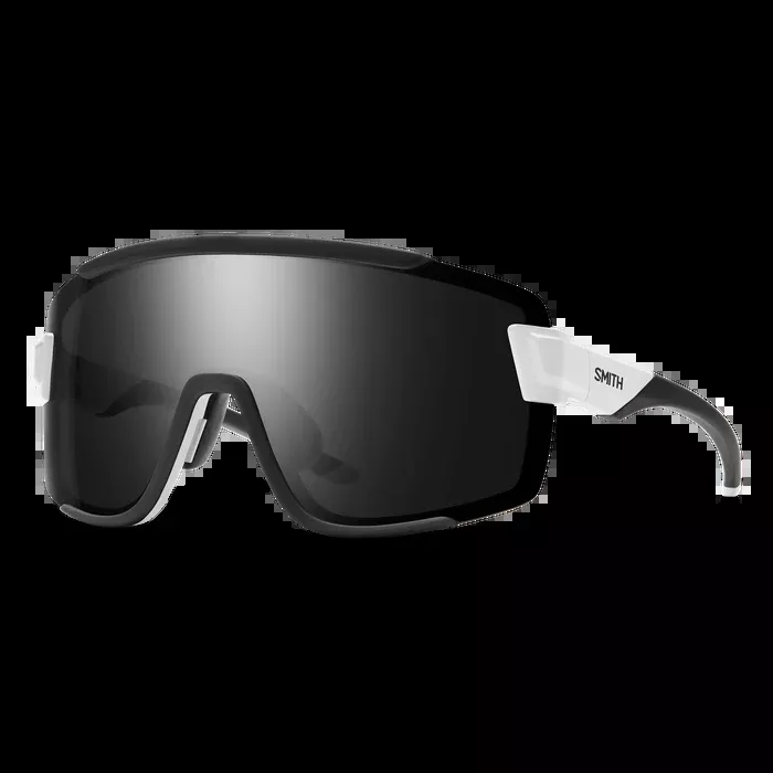 Smith Glasses Wildcat Matte White with Chromapop Black Lens