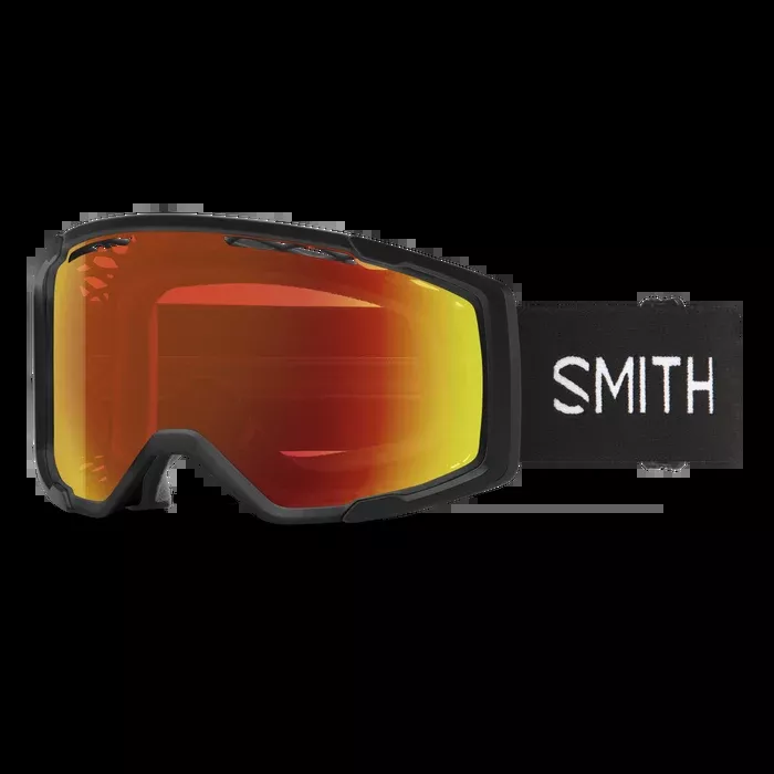 Smith Goggles Rhythm MTB Black with ChromaPop Everyday Red Mirror Lens