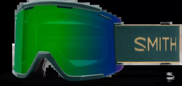 Smith Goggles Squad XL MTB Spruce/Safari w/ ChromaPop Everyday Green Mirror Lens