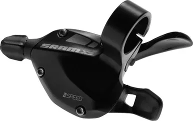 SRAM X5 2 Speed Trigger Shifter Front Left Hand Only Black