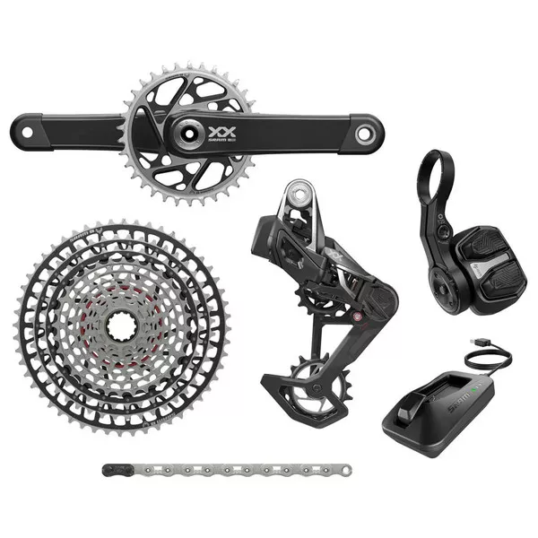 SRAM XX SL T-Type Eagle AXS Groupset 175mm BlkNLA>