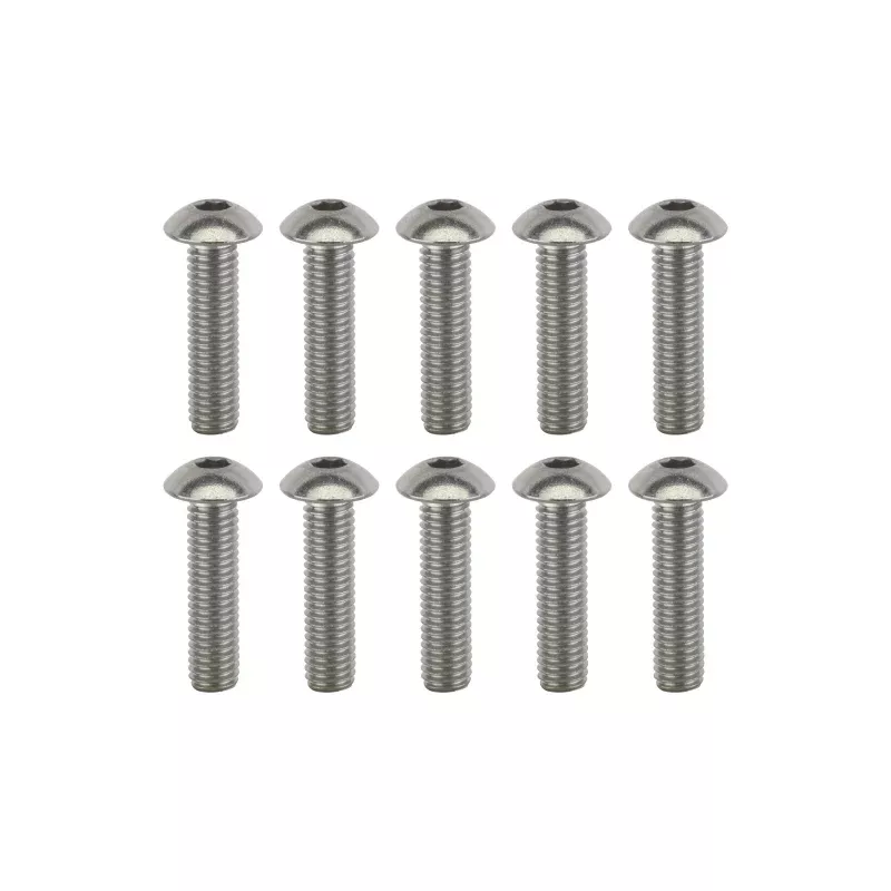 Sunlite Stainless Steel Button Head Bolts M5 x 20 Bag of 10