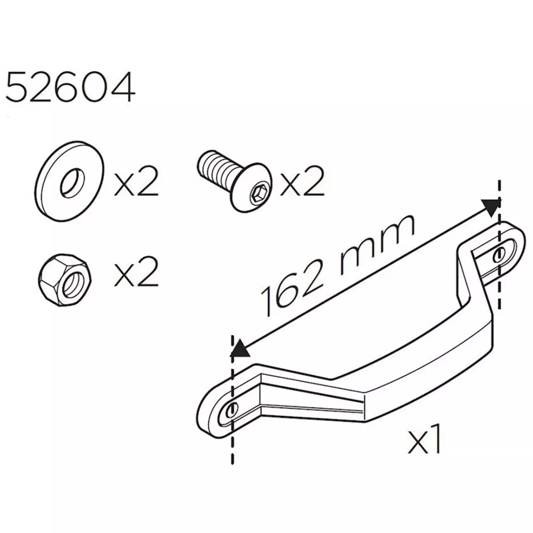 Thule RoundTrip Hard Handle Kit (Revised)