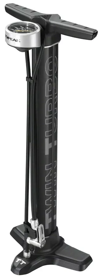 Topeak Joe Blow Twin Turbo Floor Pump SmartHead