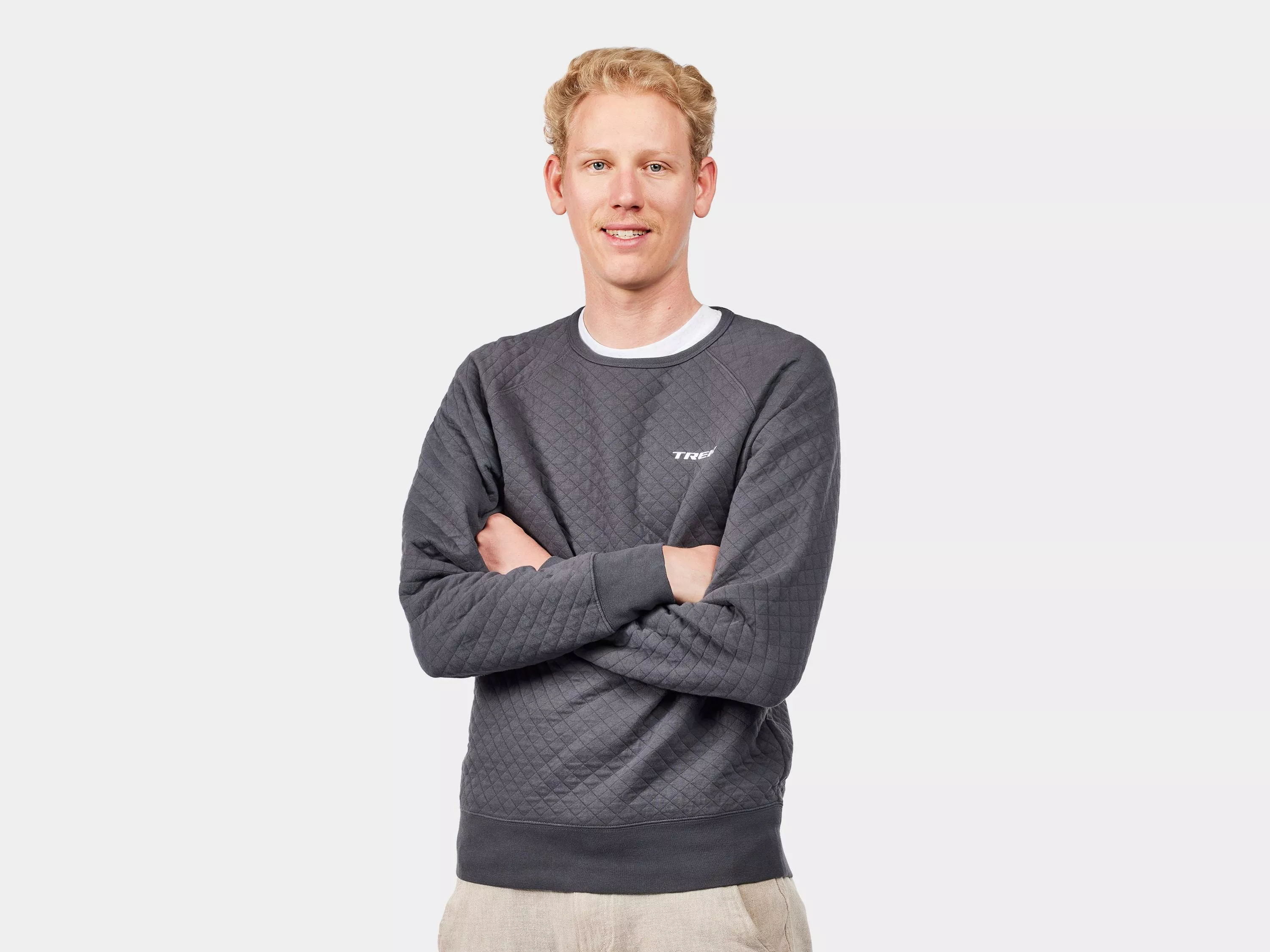 Trek Quilted Crewneck XX-Large Black Shirt