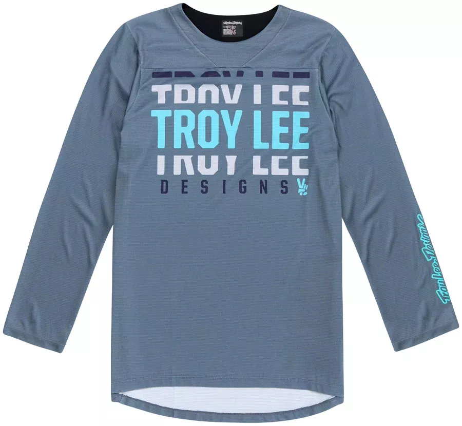 Troy Lee Designs Ruckus 3/4 Jersey – Spun Steel Blue Medium