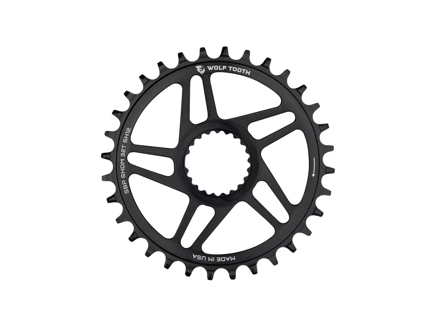 Wolf Tooth Direct Mount Chainring - Shimano Direct Mount For Boost Cranks